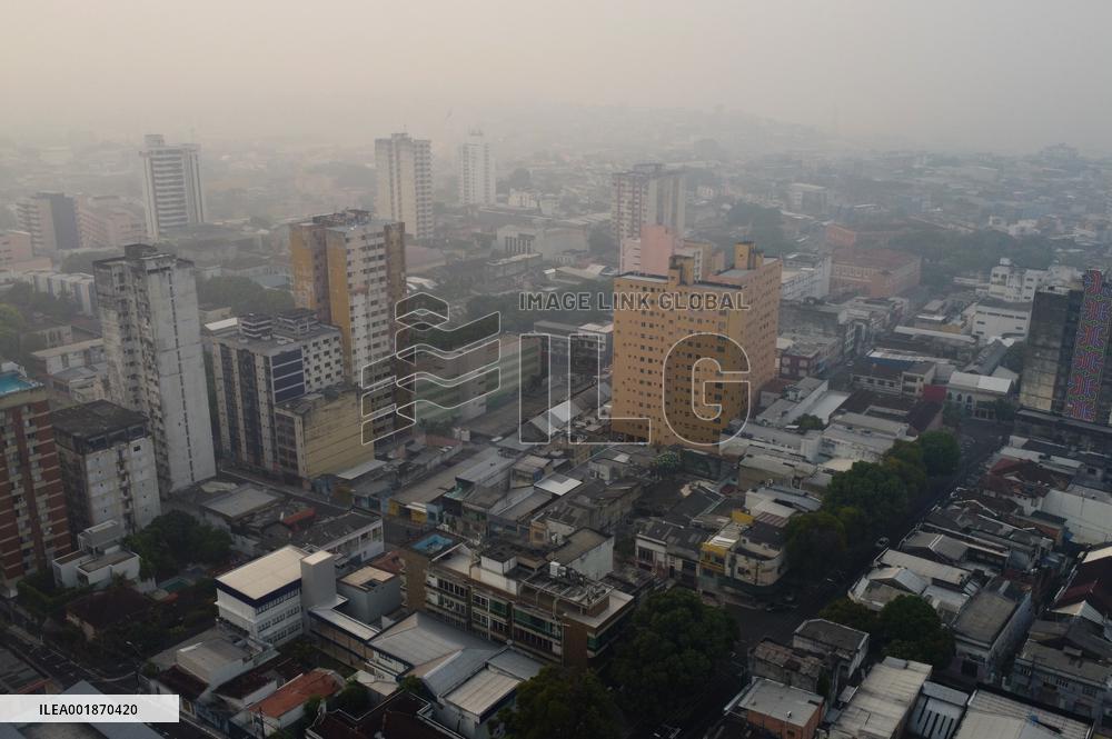 BRAZIL-AMAZONAS-MANAUS-SMOKE