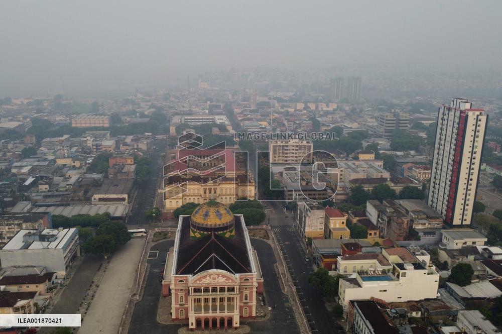 BRAZIL-AMAZONAS-MANAUS-SMOKE