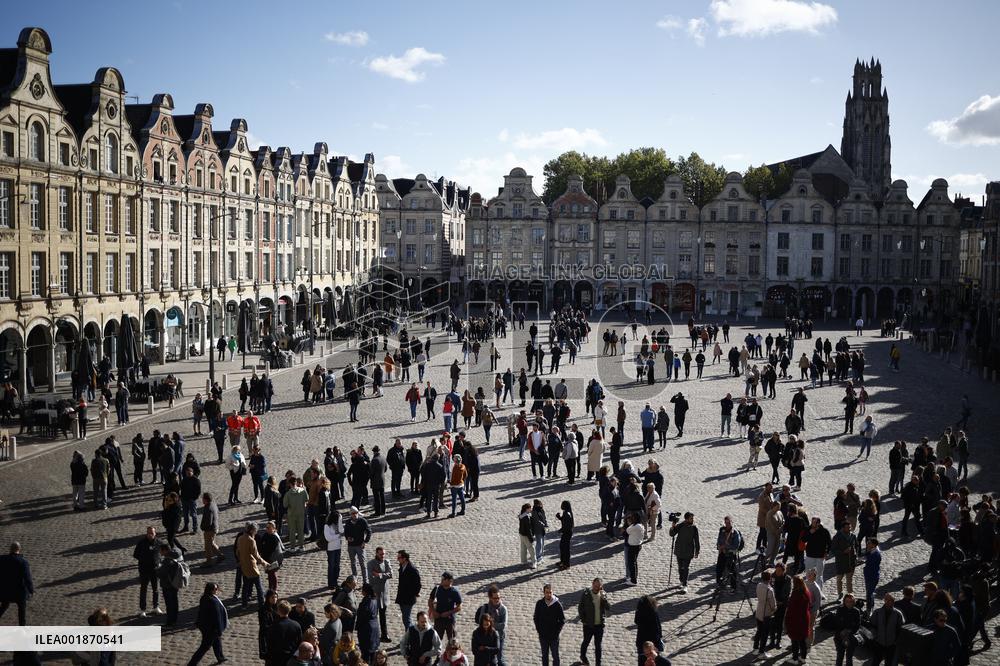 Tribute To The Professor Killed In Arras