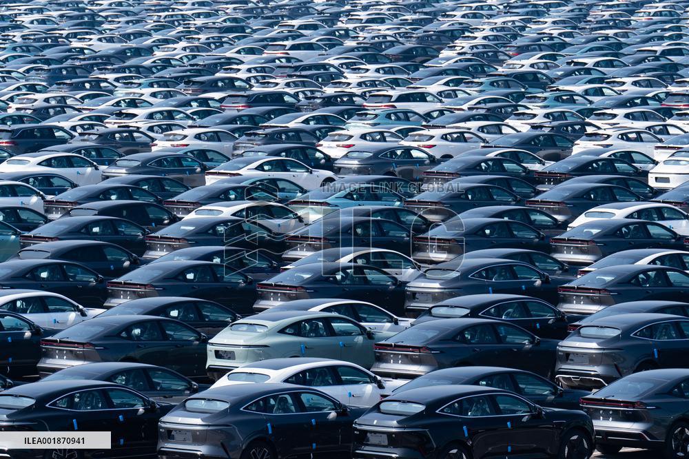 Changan Automobile's Vehicle Distribution Center in Chongqing