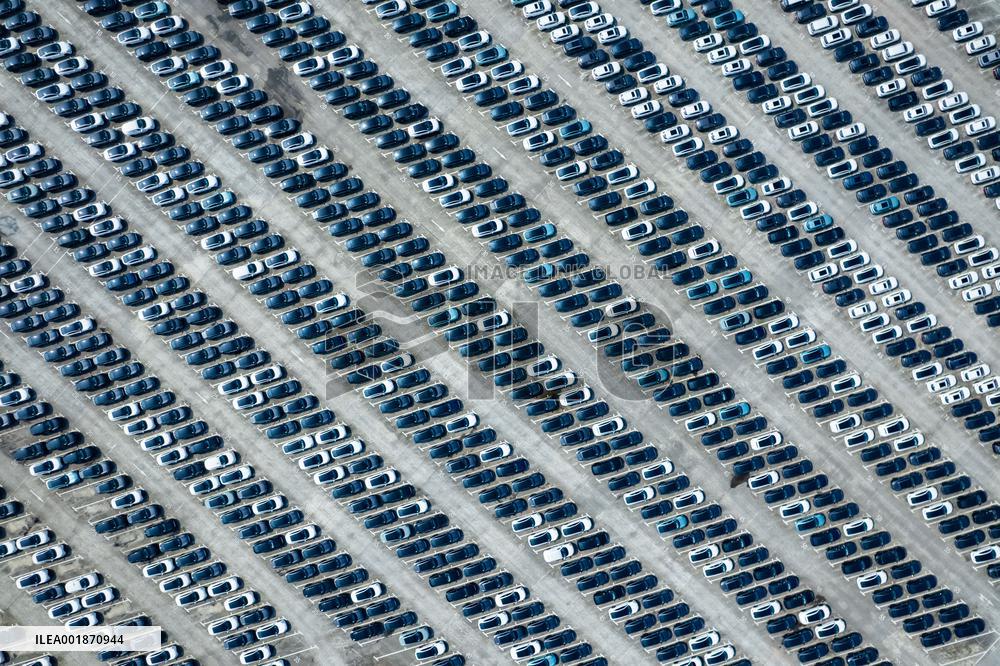 Changan Automobile's Vehicle Distribution Center in Chongqing
