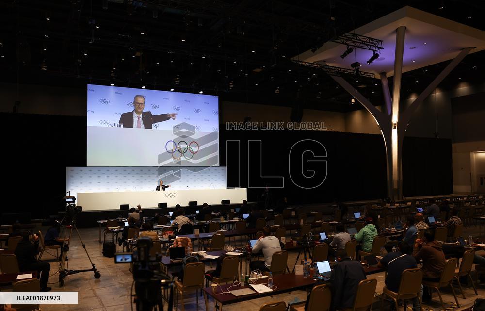 (SP)INDIA-MUMBAI-141ST IOC MEETING-PRESS CONFERENCE