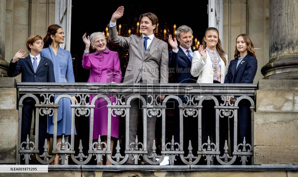 Prince Christian's 18th Birthday Celebrations - Copenhagen