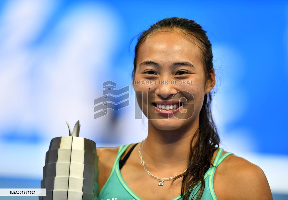 (SP)CHINA-ZHENGZHOU-TENNIS-WTA TOUR-ZHENGZHOU OPEN(CN)