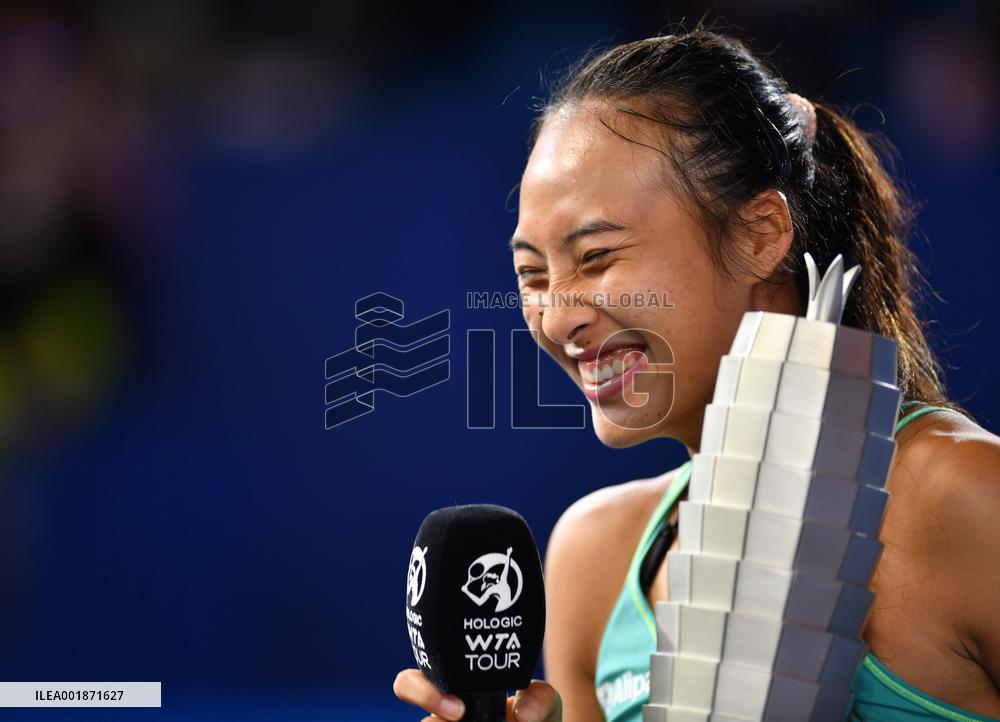 (SP)CHINA-ZHENGZHOU-TENNIS-WTA TOUR-ZHENGZHOU OPEN(CN)