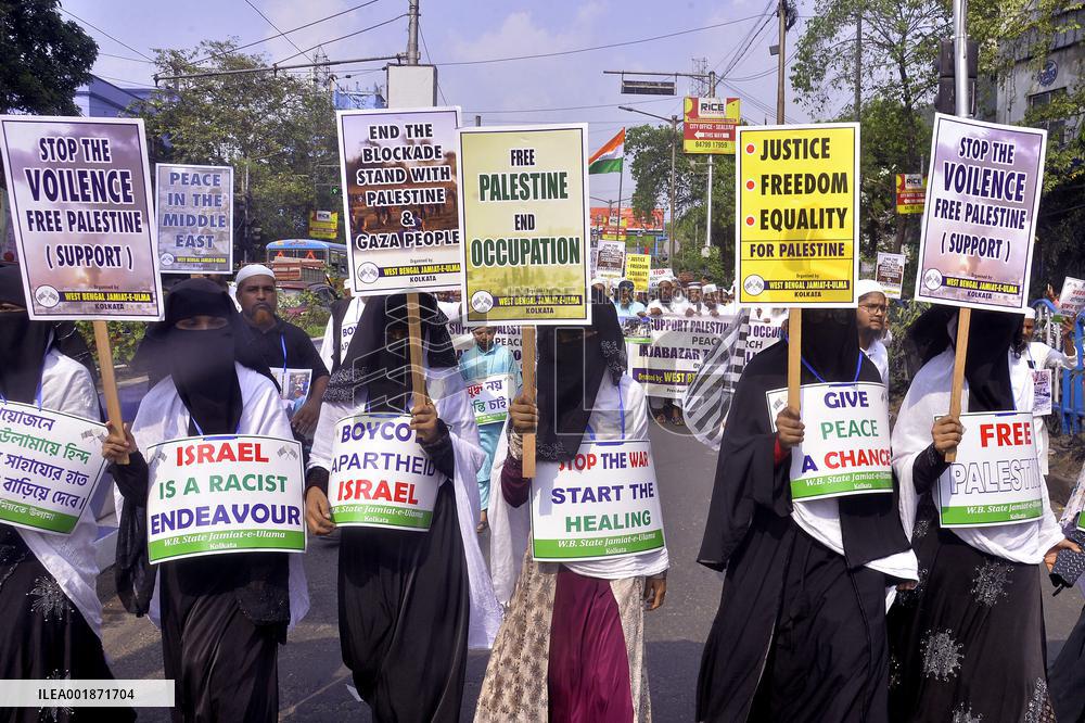 Pro-Palestinian Protest - Kolkata
