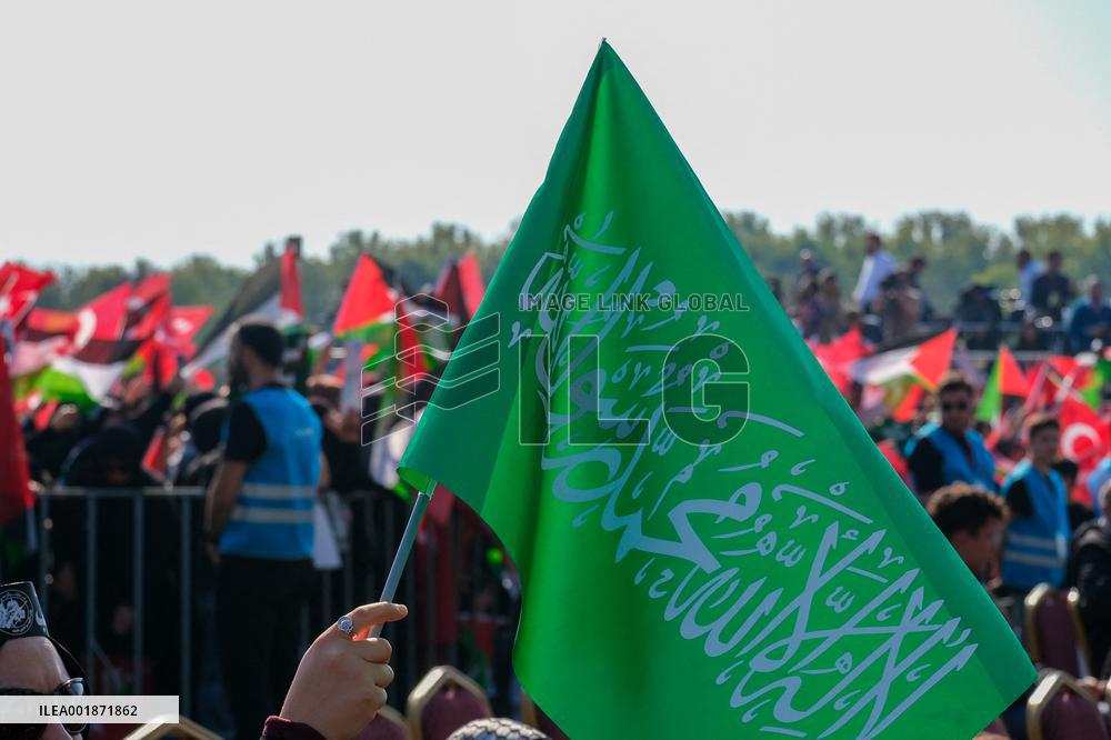 Free Palestine Rally - Istanbul