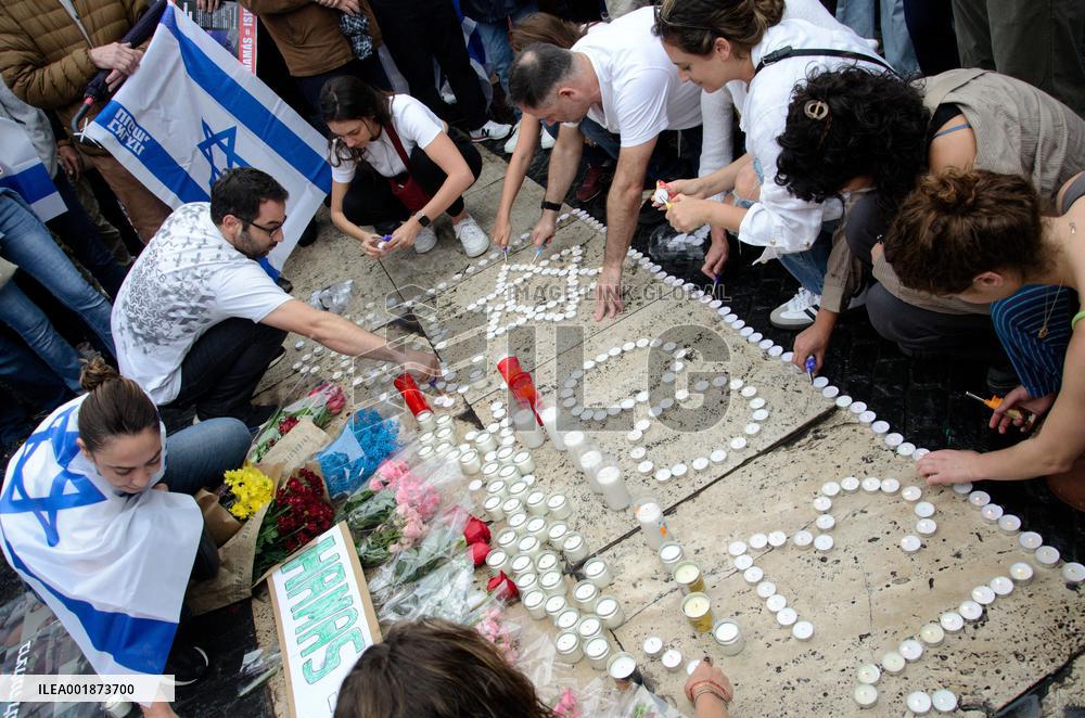 Rally In Support Of Israel - Barcelona
