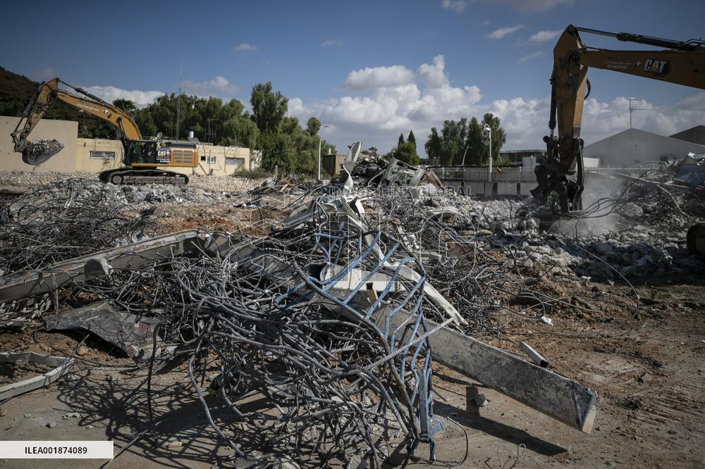 (FOCUS)ISRAEL-GAZA BORDER-SDEROT-CONFLICTS-AFTERMATH