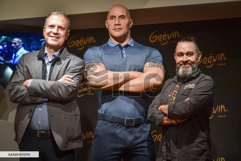 Dwayne Johnson Enters The Grevin Museum - Paris