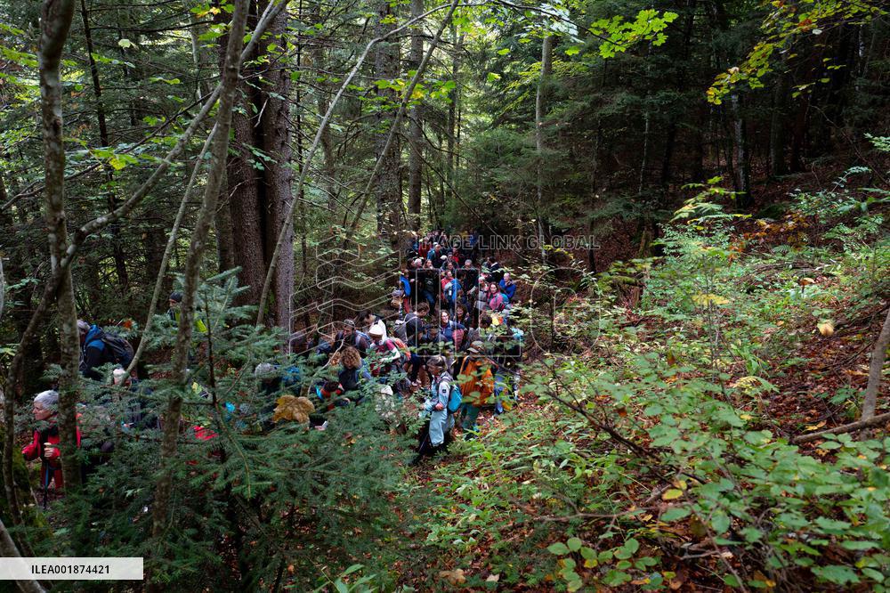 Demonstration Against The Privatization of Nature - Isere