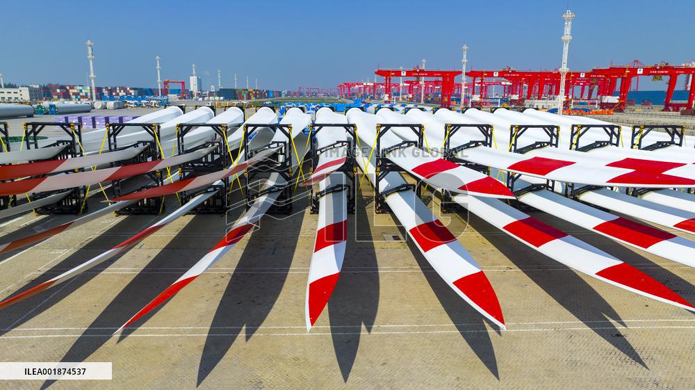 Power Blade Export in Taicang Port