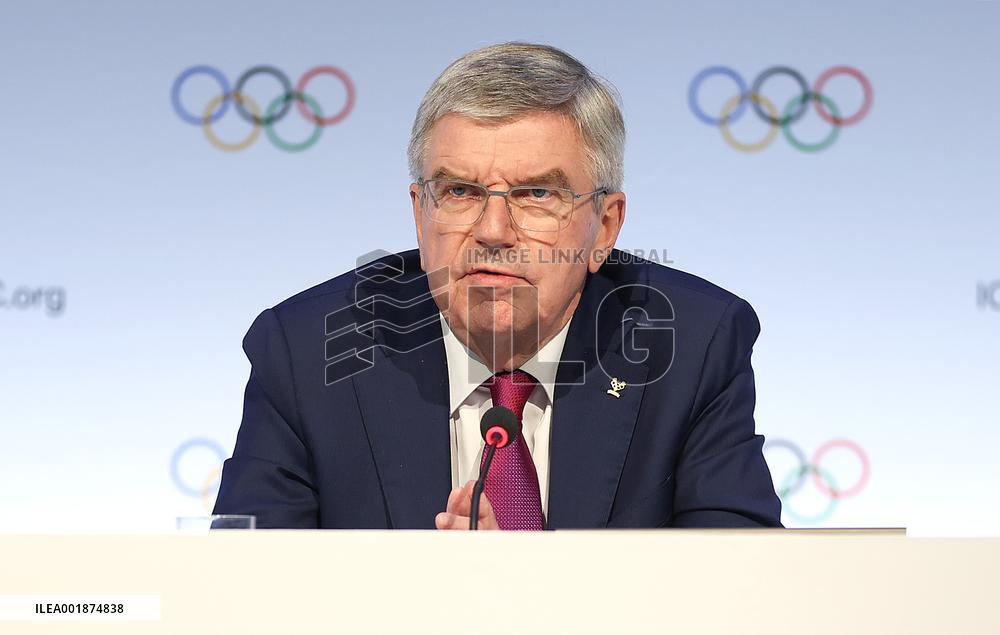 (SP)INDIA-MUMBAI-141TH IOC SESSION-PRESS CONFERENCE