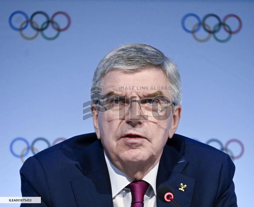 IOC chief Bach