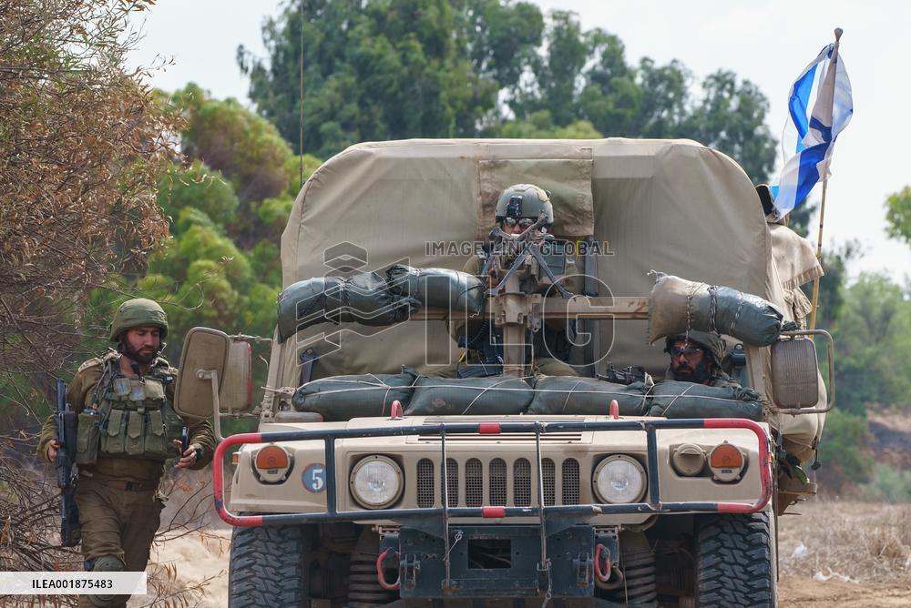 ISRAEL-GAZA BORDER-MASSIVE GROUND OPERATION-PREPARATIONS