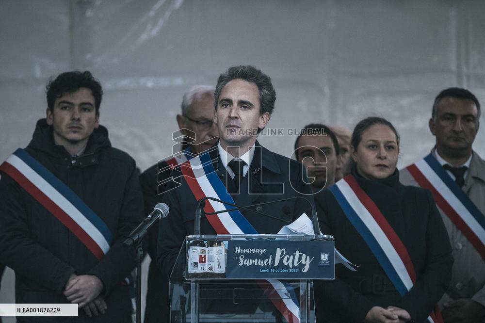 Tribute To Samuel Paty - Conflans