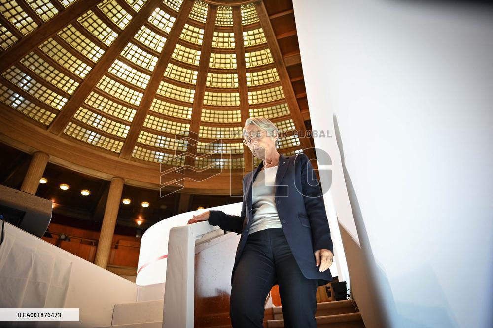 Social Conference With Unions - Paris