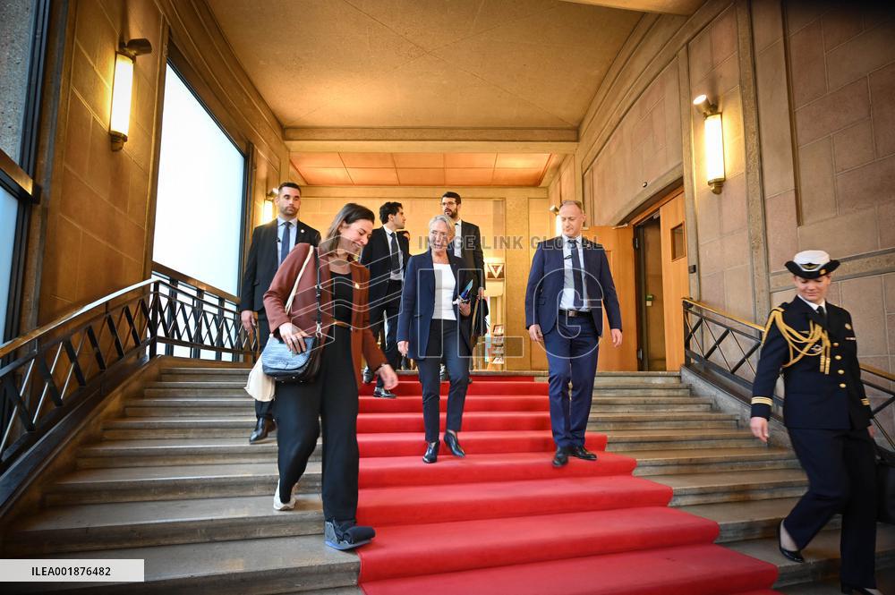 Social Conference With Unions - Paris