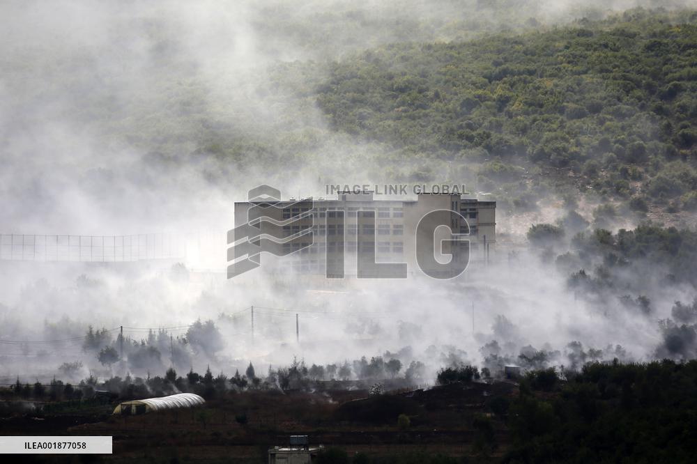 (FOCUS)LEBANON-ISRAEL-BORDER-TENSION