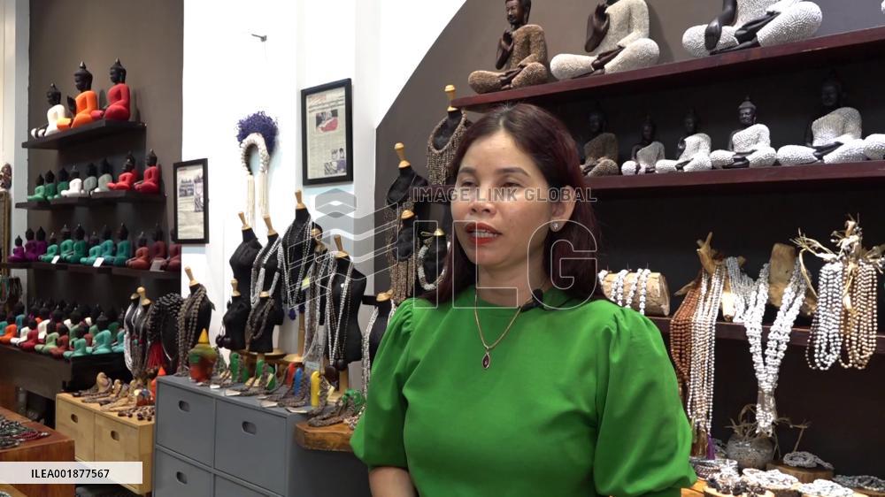 High hopes for Cambodia's touristic, economic growth as Chinese-invested airport starts operation