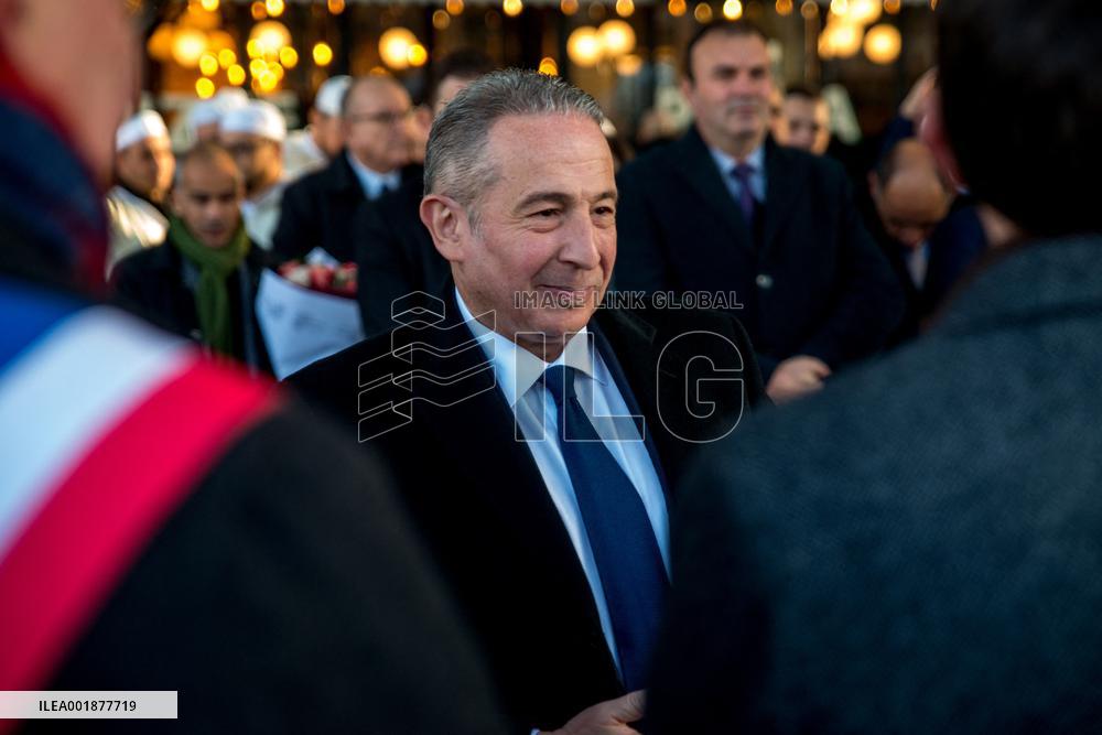 Commemoration of the 62nd anniversary of the victims of October 17 - Paris