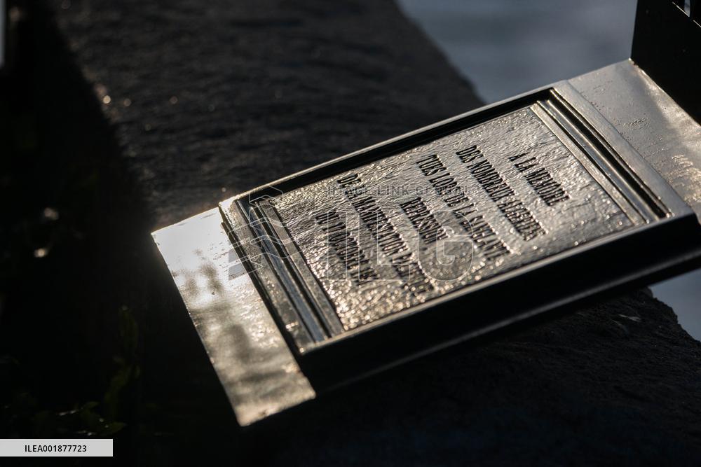 Commemoration of the 62nd anniversary of the victims of October 17 - Paris