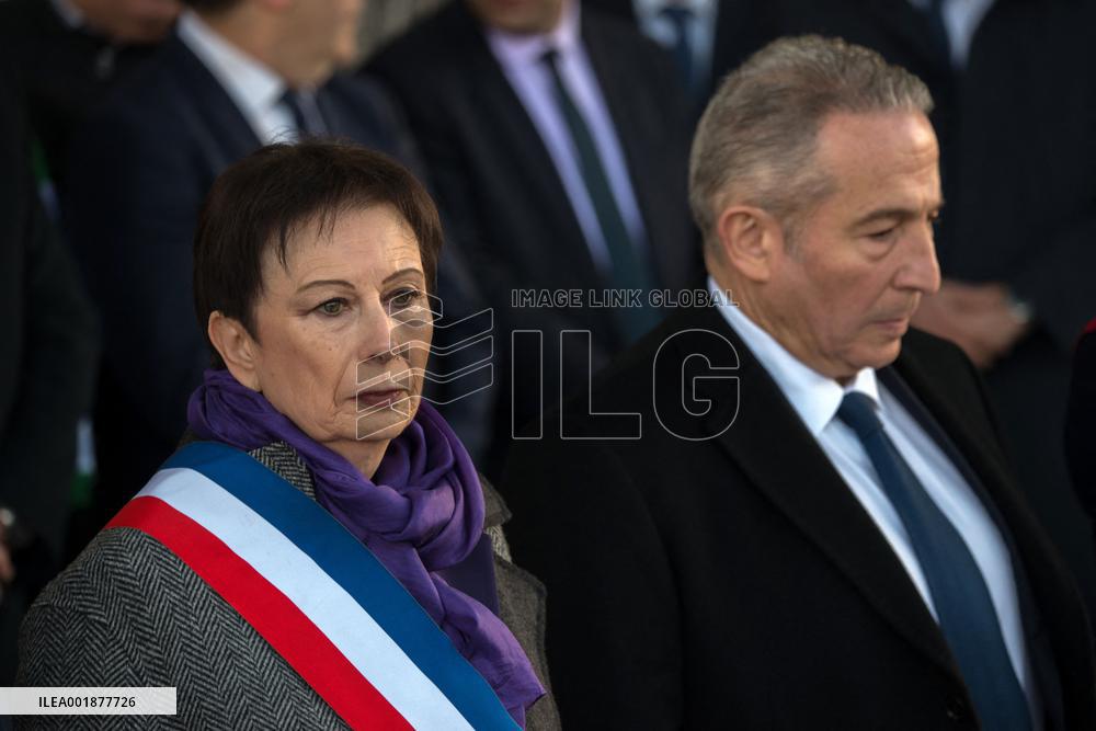 Commemoration of the 62nd anniversary of the victims of October 17 - Paris