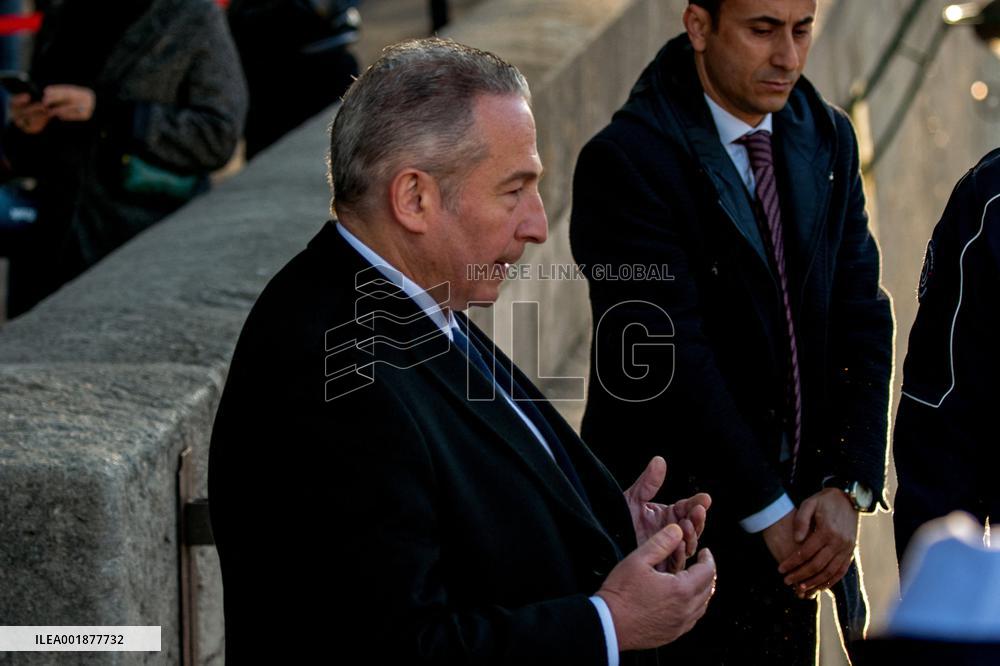 Commemoration of the 62nd anniversary of the victims of October 17 - Paris