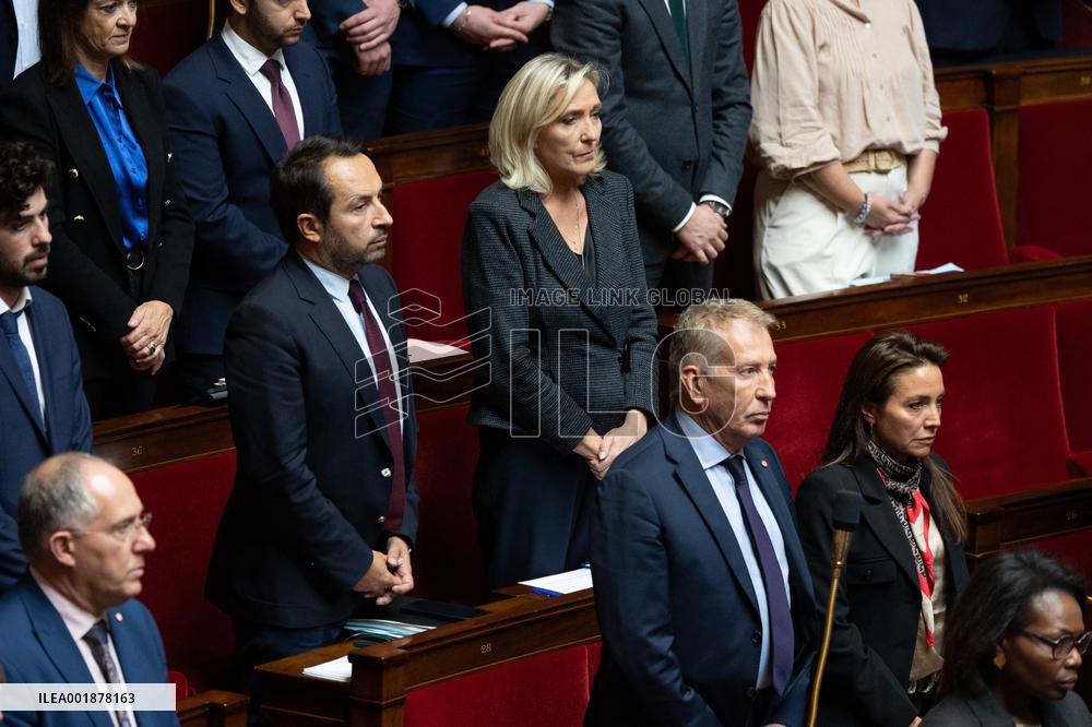 Questions to the goverment at the National Assembly - Paris