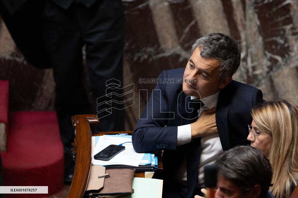 Questions to the goverment at the National Assembly - Paris