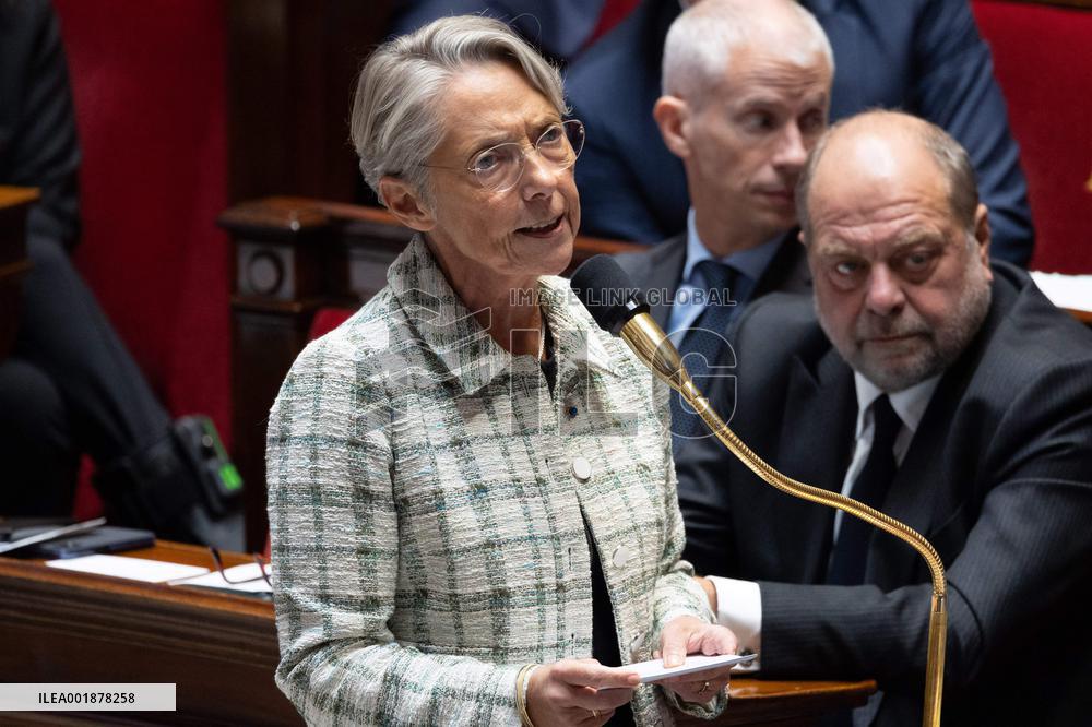 Questions to the goverment at the National Assembly - Paris