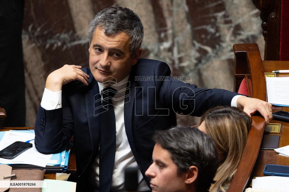 Questions to the goverment at the National Assembly - Paris