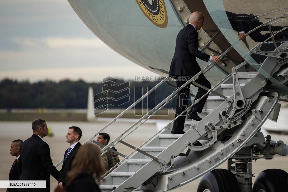 DC: President Biden Travels to Israel