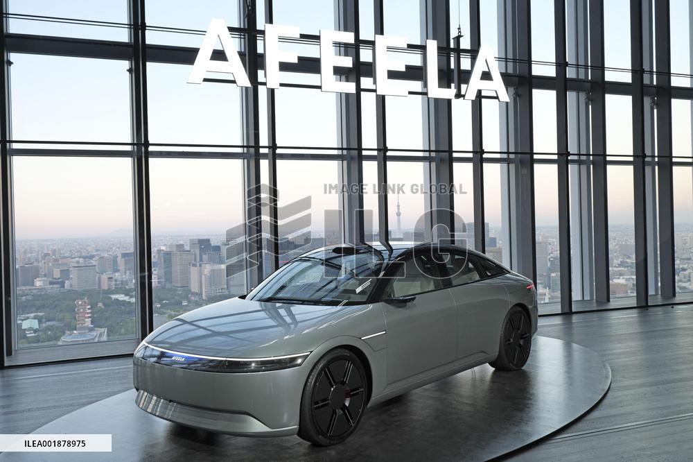 Sony-Honda venture unveils new EV prototype