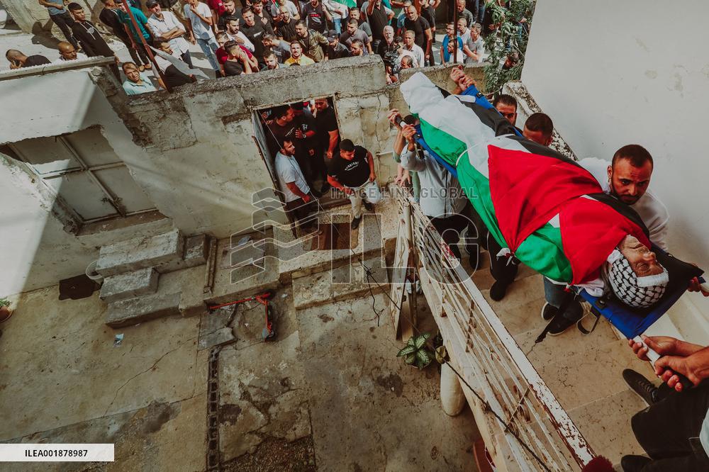 Funeral In Eastern Nablus - West Bank
