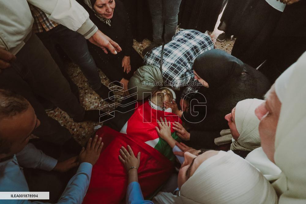 Funeral In Eastern Nablus - West Bank