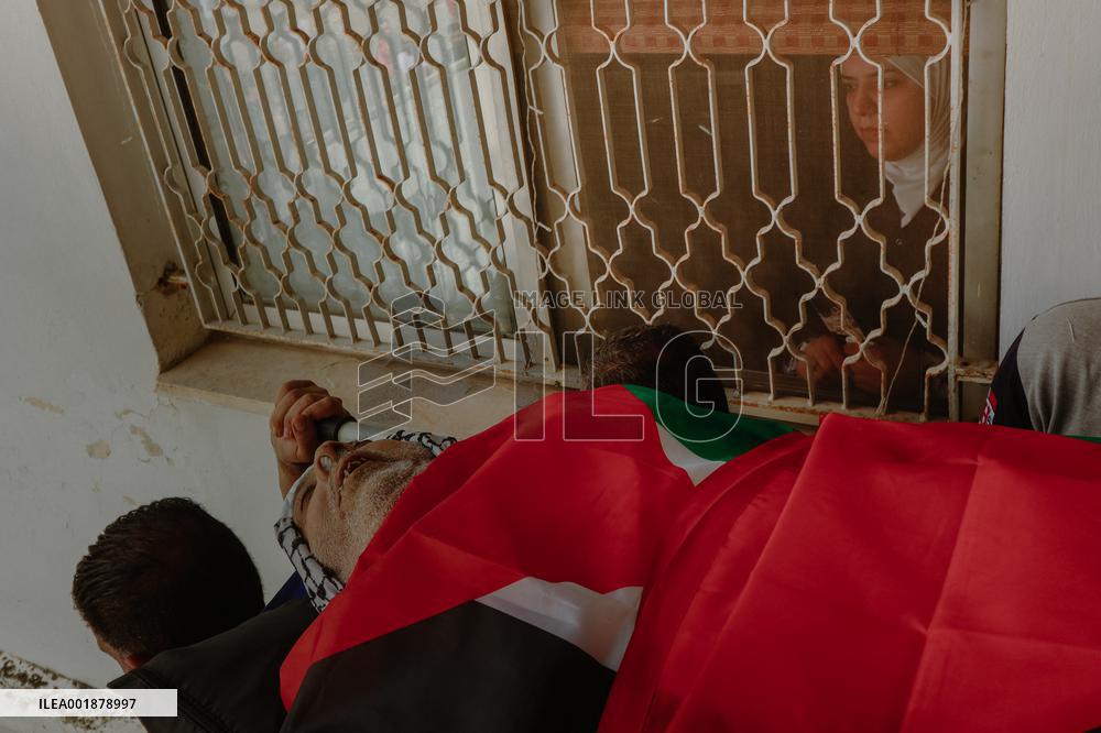 Funeral In Eastern Nablus - West Bank