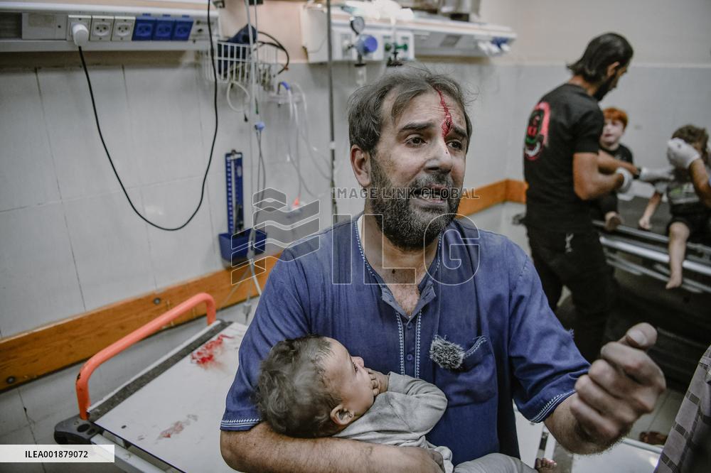 Israeli Strikes Hit Civilians In Khan Yunis