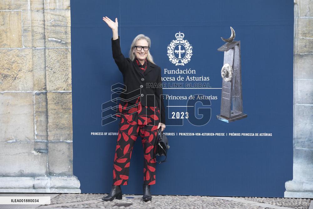 Meryl Streep Received The Princess Of Asturias Award For The Arts - Oviedo