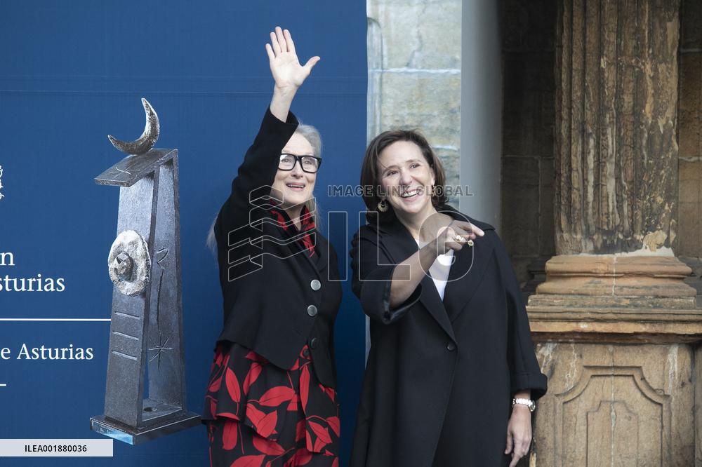 Meryl Streep Received The Princess Of Asturias Award For The Arts - Oviedo