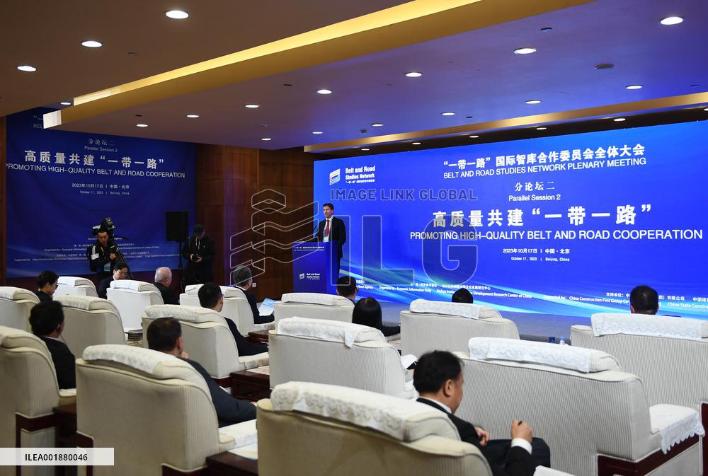 (BRF2023)CHINA-BEIJING-BELT AND ROAD STUDIES NETWORK-PLENARY MEETING (CN)
