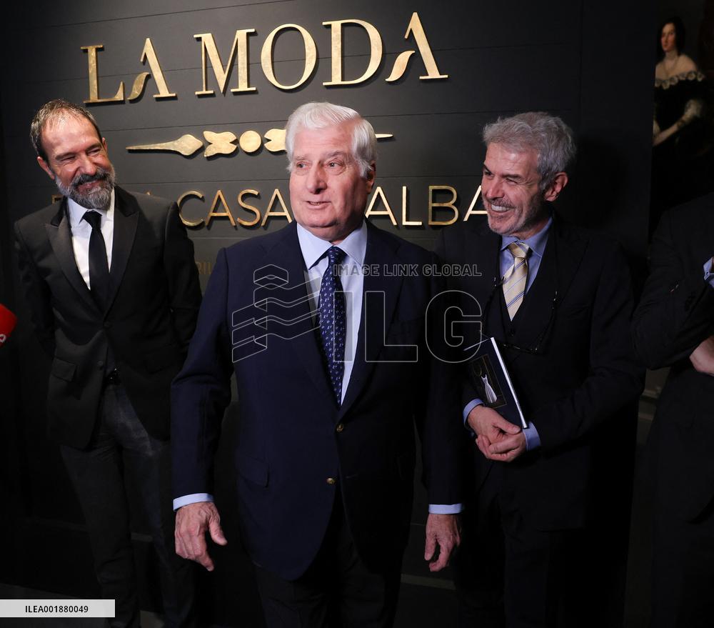 Duke Of Alba At Fashion In The House Of Alba Exhibition - Madrid