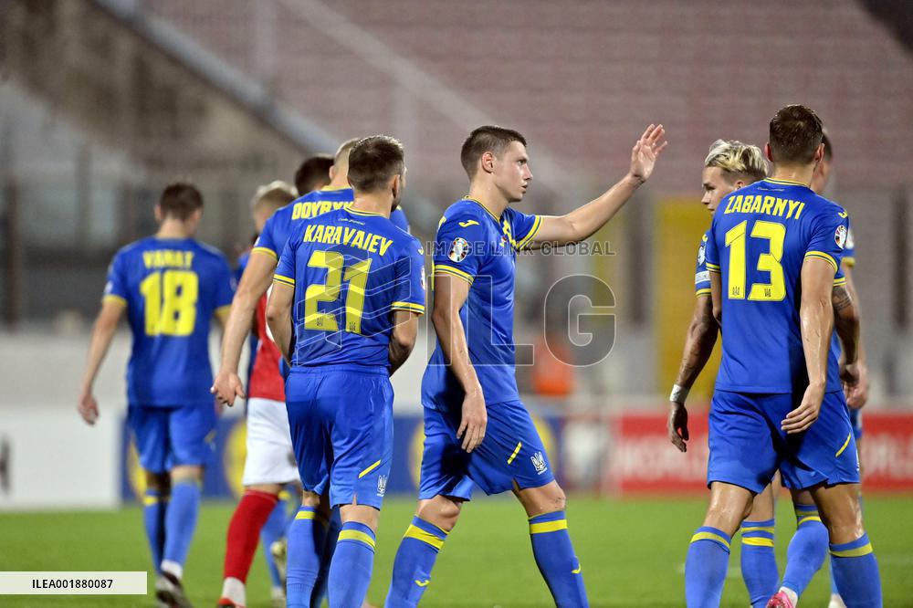Ukraine beats Malta 3-1 in UEFA EURO 2024 qualifier