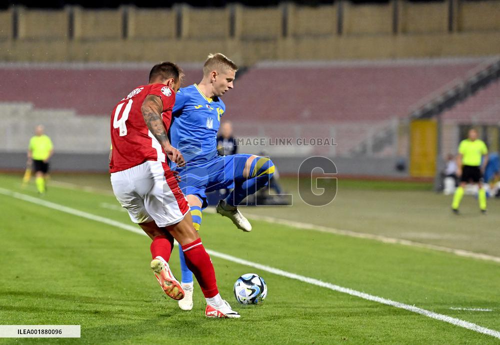 Ukraine beats Malta 3-1 in UEFA EURO 2024 qualifier