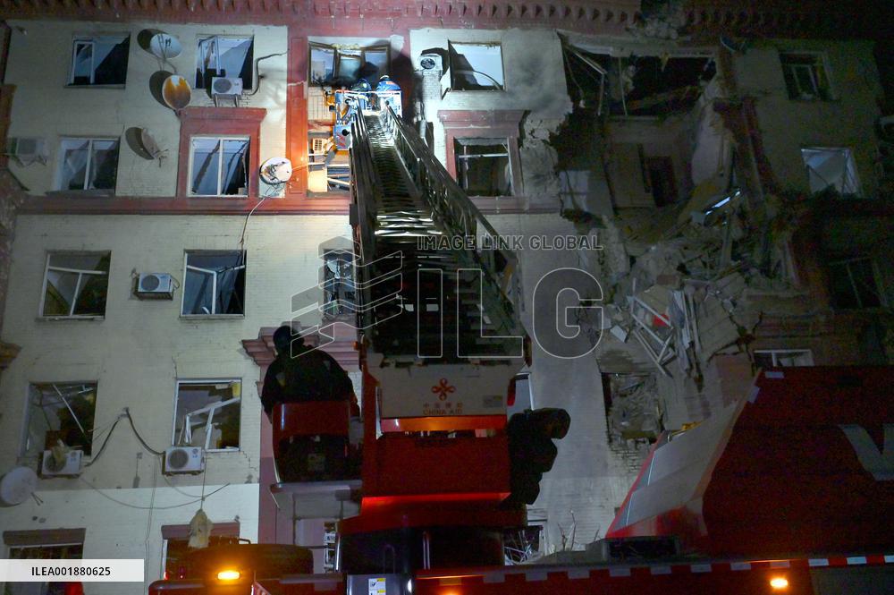 Russian missile attack on Zaporizhzhia