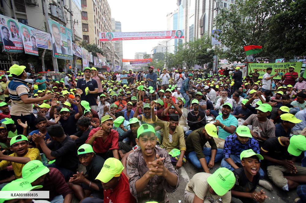 Anti- Government Protest - Dhaka