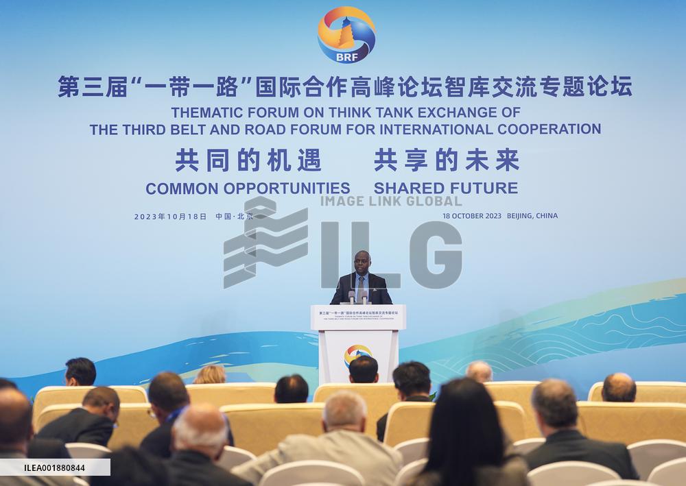 (BRF2023)CHINA-BEIJING-BELT AND ROAD FORUM-THEMATIC FORUMS (CN)