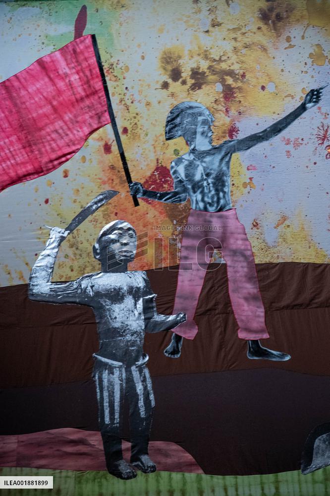 Pantheon We Could Be Heroes Exhibithion Opening