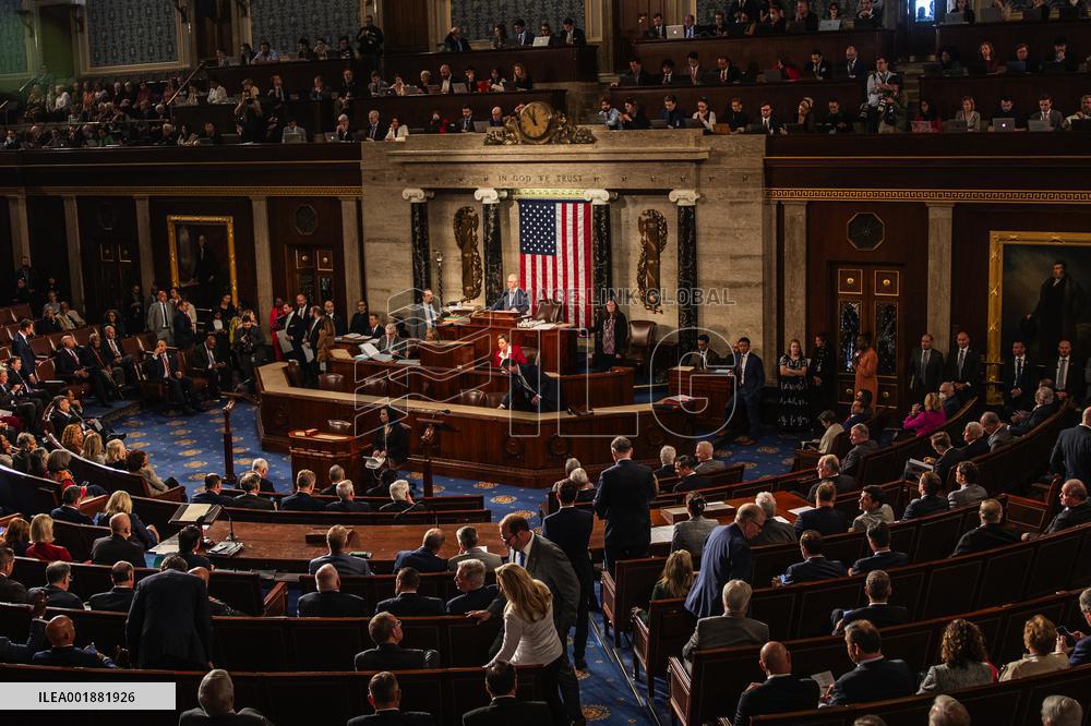 U.S.-WASHINGTON, D.C.-HOUSE-SPEAKER-ELECTION-SECOND VOTE-FAILURE