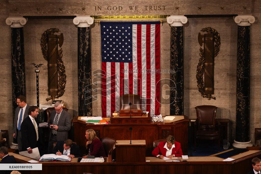 U.S.-WASHINGTON, D.C.-HOUSE-SPEAKER-ELECTION-SECOND VOTE-FAILURE